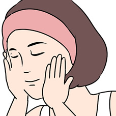 内側からハリを感じる